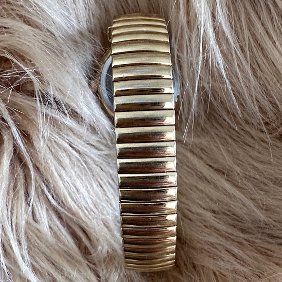 Timex Gold-Tone Watch with White Face - Picture 3 of 4